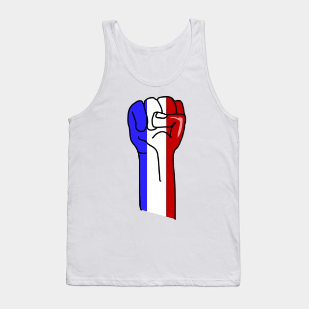 Vive la France peuple SOUVERAIN Tank Top by GribouilleTherapie